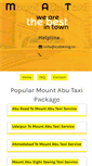 Mobile Screenshot of mountabutaxi.com