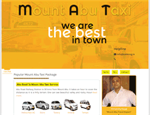 Tablet Screenshot of mountabutaxi.com